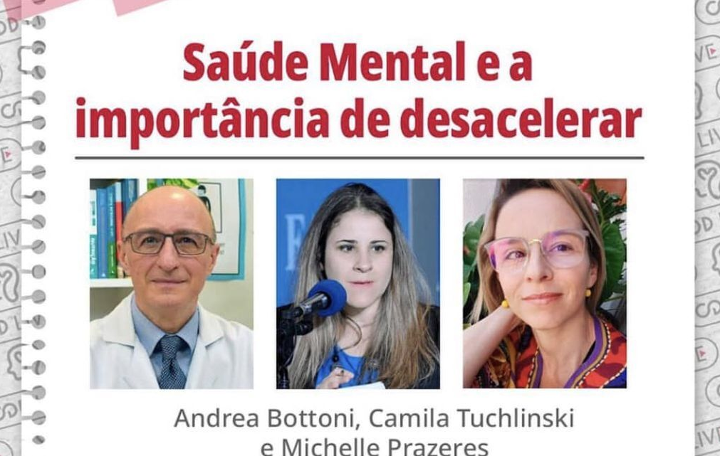 Live #JaneiroBranco: Saúde Mental e a importância de desacelerar