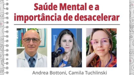Live #JaneiroBranco: Saúde Mental e a importância de desacelerar