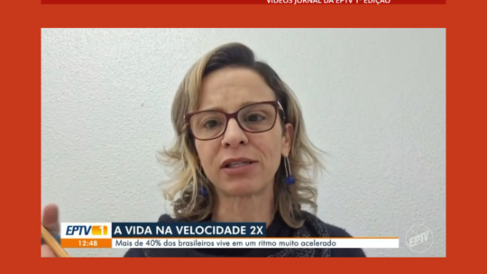Vida acelerada: reportagem da EPTV