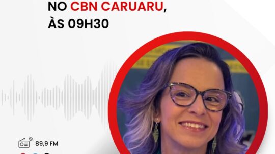 Entrevista à Rádio CBN Caruaru